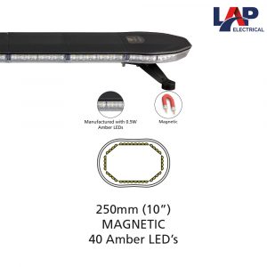 LAP Eclipse Magnetic LED Lightbar 250mm (10″)
